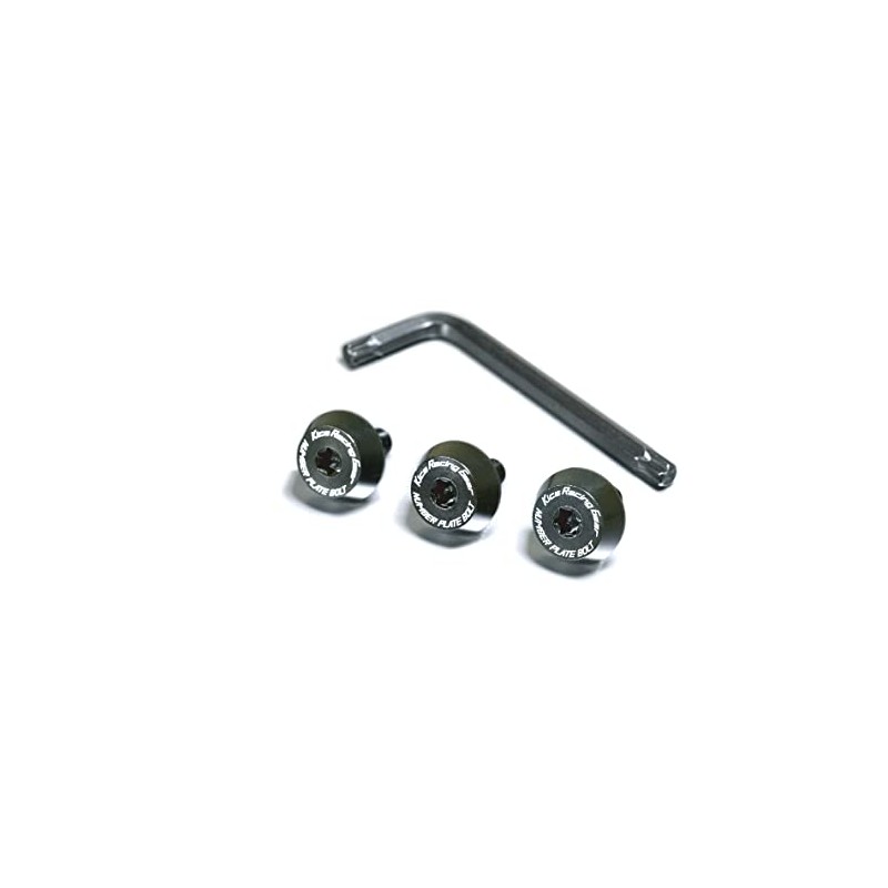 KYO-EI NPBK3P Kics NUMBER PLATE BOLT Pack of 3 (Ordinary