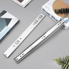 Gobrico 6Pairs(12pcs) 22-Inch Full Extension Telescopic Side/Rear Mount Drawer Slides