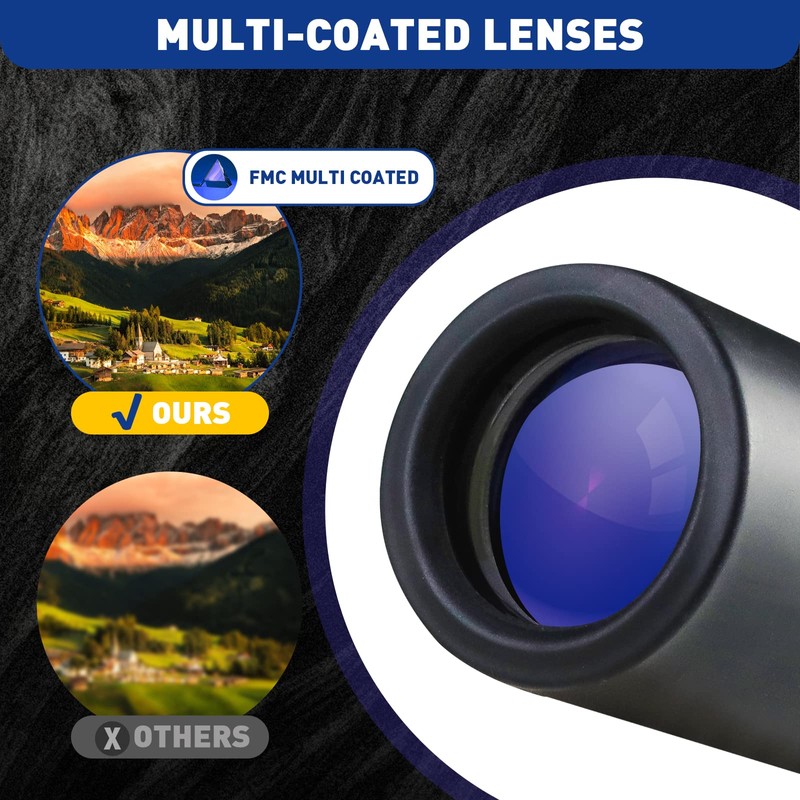 HDAJY Mini Monocular Telescope, Upgrade 30 x 25 HD Monoculars