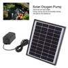Solar Oxygen Pump 10V 6W Shockproof Small Lightweight Solar Water