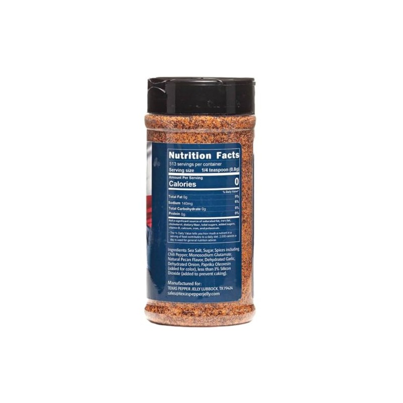 Texas Pepper Jelly Southern Pecan Seasoning Net Wt. 14.5 oz