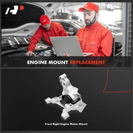 A-Premium Front Right Passenger Engine Motor Mount Compatible with Mazda CX-5 CX5 2014-2016, 3 2014-2018, 6 2014-2017, 3 Sport 2014-2018, 2.5L