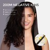Flat Iron Hair Straightener Brush 2 in 1, 200M Ions