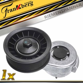Frankberg Tensioner Pulley V-Ribbed Belt for Ram 1500 Pick-up BE BR D1 DC DH DM DR Ram Van Grand Cherokee I ZJ ZG 3.9L 5.2L 5.9L Petrol 1992-2003 53010158AB