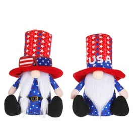 TQUXNGA Independence Kurzbein-Sternhut Desktop Party Hintergrund Dekoration für Hochzeit Geburtstag Festival