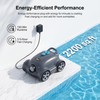 Hinice Cordless Robotic Pool Cleaner,Automatic Pool Vacuum Robot for In-Ground/Above