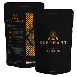Royal Black Tea | 100 Cups | Delicious Iced & Hot Tea | Extra Special Ceylon Loose Leaf | English Breakfast & Afternoon Teatime | Naturally Aromatic Leaves in Bulk Bag | Plain Unsweet Teas