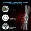 LeCoirrax 24 In 1 Magnetic Screwdriver Set, DIY Ratchet Mini