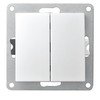 FLAIR Serienschalter weiß, 250V~/10A, unterputz