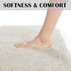 Suchtale Extra Soft & Absorbent Shaggy Bath Mat - Machine