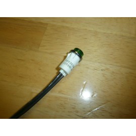 IDI/LINROSE GREEN NEON PANEL INDICATOR LAMP 105-125VAC,WIT