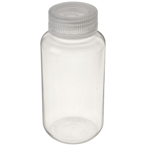 United Scientific™ 33308 | Laboratory Grade Polypropylene Wide Mouth Reagent Bottle | Designed for Laboratories, Classrooms, or Storage at Home | 250ml (8oz) Capacity | Pack of 12