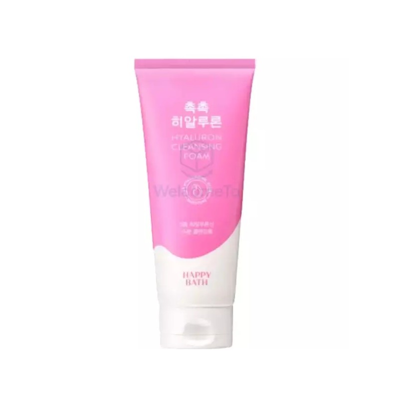 Happybath 해피바스 산뜻 히알루론 클렌징폼 200g x3개 헹굼이 편한 폼