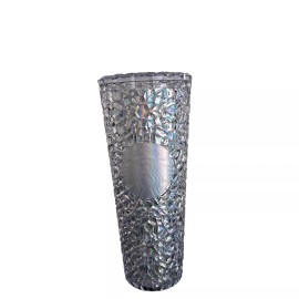 Starbucks 2024 Holidays Winter Clear Gem Plastic Cold Cup NEW Iridescent Tumbler