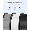 ELEGOO ELEGOO PLA+ Filament 1.75mm Space Gray 1KG, Tough PLA