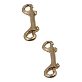 Operitacx 4pcs Brass Lobster Clasp Bag Clip Carabiner Clips Luggage Hook Bag Strap