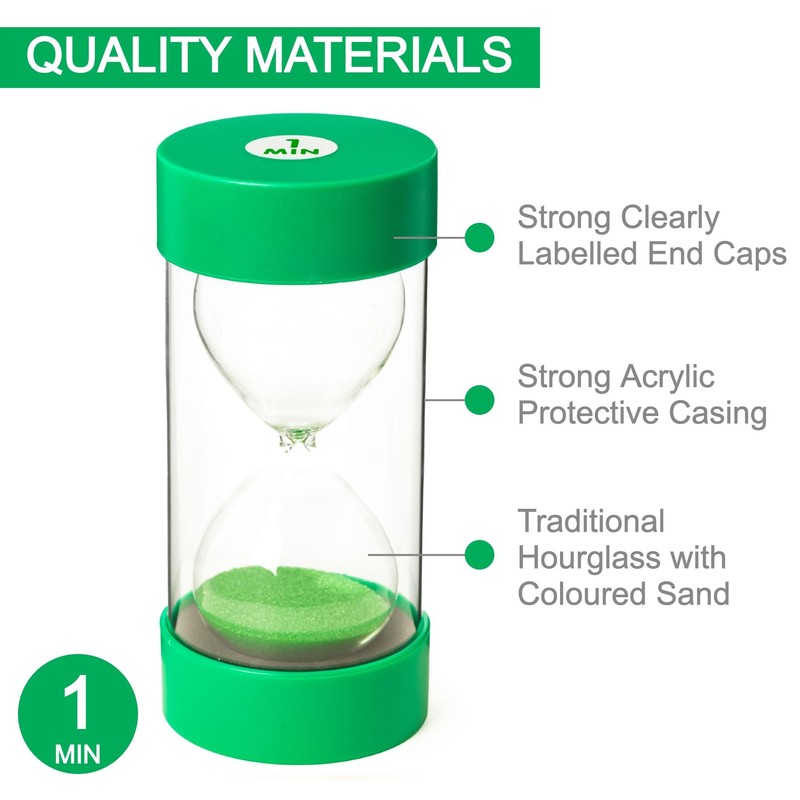 Jumbo Sand Timer for Kids - Colourful and Attractive -