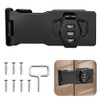 LANSKYLAN Hasp Combination Lock 4 Inch Security Hasp with Lock