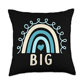 Little Pledge Rush Alumnae Family Reveal Party Fun Big Little Sorority Week Reveal College Sister Recruitment Throw Pillow, 18x18, Multicolor
