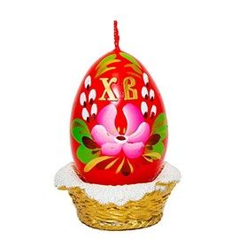 Egg in a Basket Easter Decorative Candle Easter and Spring Décor