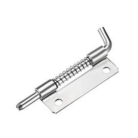 uxcell 10pcs Carbon Steel Lock Bolt Spring Loaded Pin Latch 90mm Long (Left)