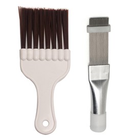 2Stück Kondensator Reinigung Kamm,Lamellenkamm für wärmepumpentrockner,Klimaanlage Kondensator Flosse Kamm,Trockner ReinigungsbüRste,Klimaanlage Kamm,Klimaanlage Fin Reiniger Spule Kondensator Bürste