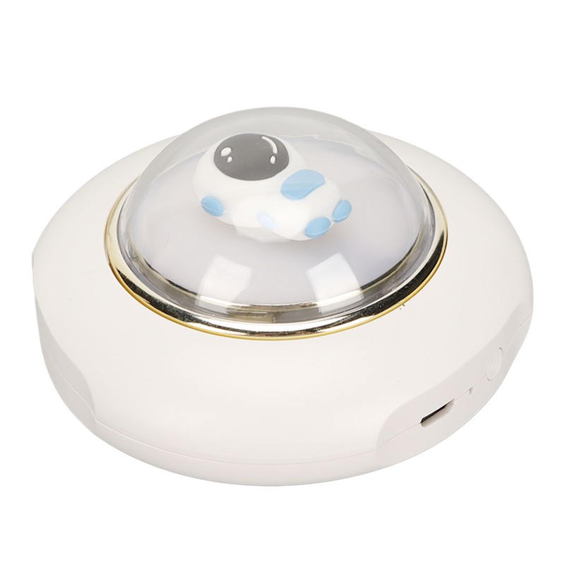 Spaceman Hand Heater Night Light USB Rechargeable Portable 2 Gears