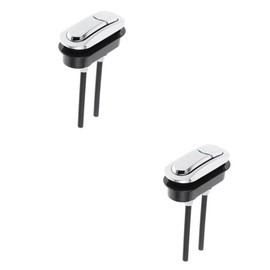 Artibetter 2 Piezas Botón Del Tanque Agua Accesorios Del Tanque Del Inodoro Empujar Botón Descarga Inodoro Doble Accesorios Baño Dispensador Depósito Agua Abs Manejar
