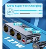 7 in 1 Cigarette Lighter Splitter, LIHAN 3 Socket Car