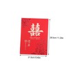 WHAMVOX Chinese Style Wedding Guest Book Guest Sign-in Book for