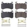 Power Stop 17-2184 Front Z17 Ceramic Brake Pads with Hardware