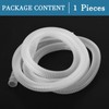 QUARKZMAN 0.73 Inch Plastic Drain Hose Pipe x 1 Piece