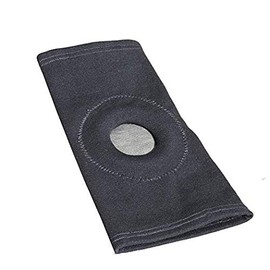 ANCIENTIMPEX Gel Patella Knee Cap | Slip-On Gel Knee Support Cap for Strains, Sprain, Knee Cap Support, Swelling, Soreness | Elastic Knit Knee Support with Gel Centre (Small)