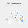BroadLink Smart NFC Tag NTAG215 PVC Blank White Tags Compatible