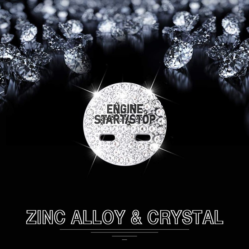 1797 Push Start Button Cover for GMC Yukon Terrain Accessories