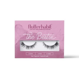FlutterHabit The Bestie Lashes, 2 Sets of Eyelashes, DIY Lash Extensions, Up to 10 Day Lash Wear, Salon Quality Cluster Eyelashes for a Natural Look, No Glue Included