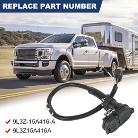 DICMIC Trailer Hitch Tow Wiring Connector Harness Kit Compatible with 2009-2014 Ford F-150 Standard Cab, Extended Cab, Crew Cab Replace# 9L3Z-15A416-A, 9L3Z15A416A