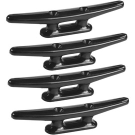 MIZUGIWA Nylon Cleat 8" Black Boat Dock Kayak Cleat Pack of 4