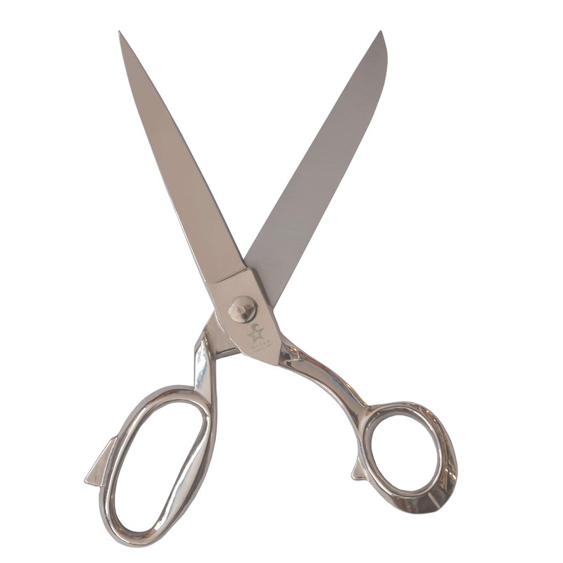 Gifaz Tailor's Scissors Fully Nickel-Plated Made in Italy