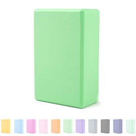 DoBetters Pilates Yoga Block Foaming Foam Brick Exercise Fitness (180g - Fruit Green)