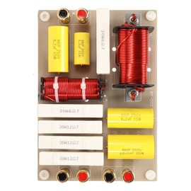 2 Way Crossover Filters, 800W Audio Crossover Filter, Treble Bass Frequency Divider for DIY Speaker, HiFi Speaker, Home Audio