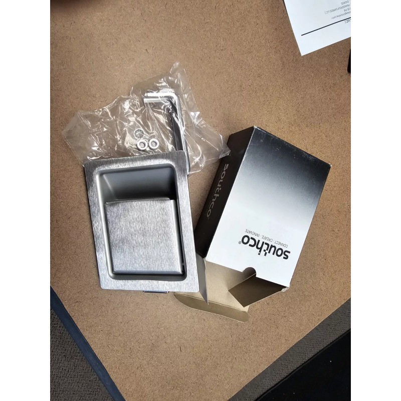 Southco 64-10-301-50, Push To Close Latch, Large Size, Non-Locking, Stainless