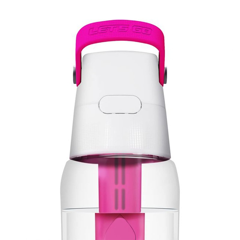 SOLID drinking bottle with water filter 0.7 liters (pink) |