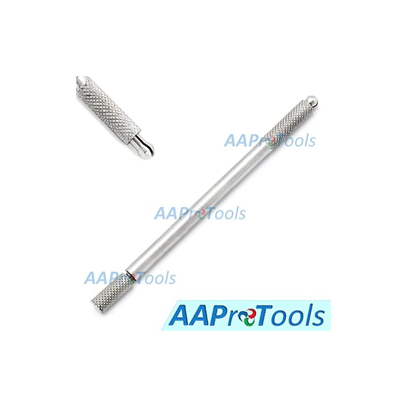 AAProTools Micro Blades Round Knurled Chuck Scalpel Handles Stainless Steel