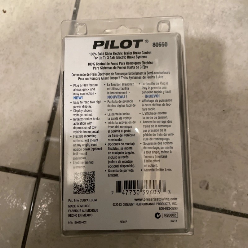 Tow Ready: Brake Control Wiring Kit #20505