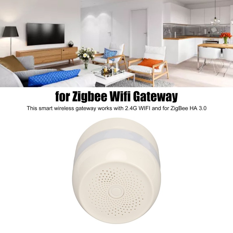 Wireless Gateway for Zigbee 2.4G Wifi App Control Wide Coverage