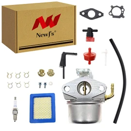 NewJ's Carburetor with Air Filter Fuel Line Filter Tune Up Kit Replaces for Briggs & Stratton 791077 696981 Craftsman Tiller Intek 190 6hp 206 5.5hp Engine Motor 6.5hp Power Washer Go Kart Generator