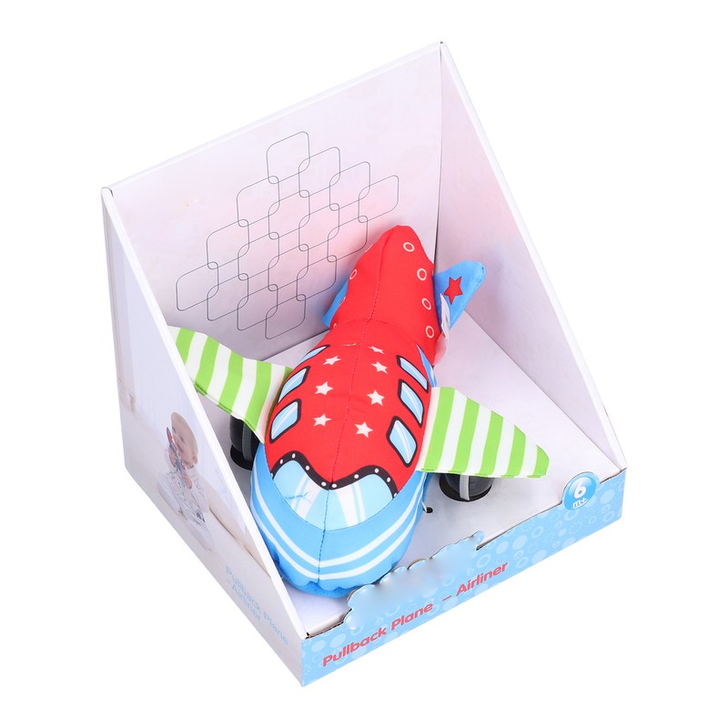 Plastic Airplane Toy Anti Falling Soft Educational Plane Toys for