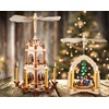 Eika Premium 100% Beeswax Tree Candles - Pack of 20