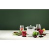 Caspari Acrylic 60oz Ice Bucket & Lid in Crystal Clear
